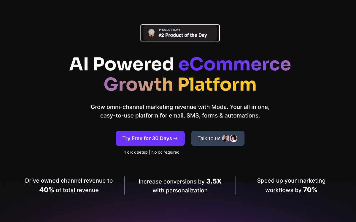 AI Powered eCommerce Growth Platform