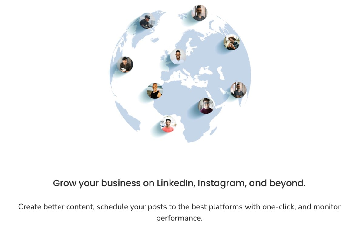 Grow your business on LinkedIn, Instagram, and beyond.
