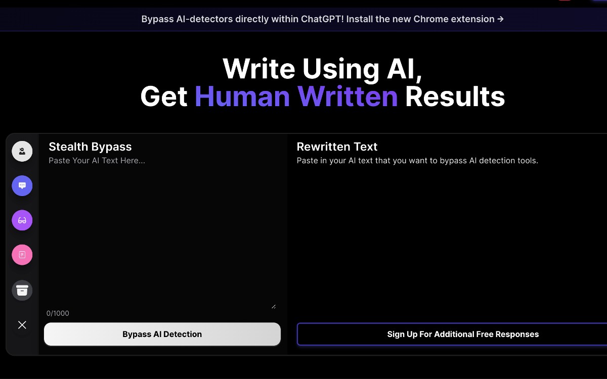 Write Using AI, Get Human Written Results