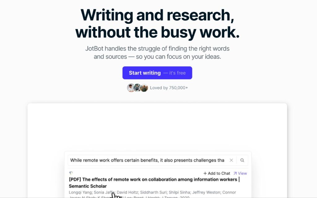 JotBot AI: Your Document Assistant - AI Tools | AI Tools