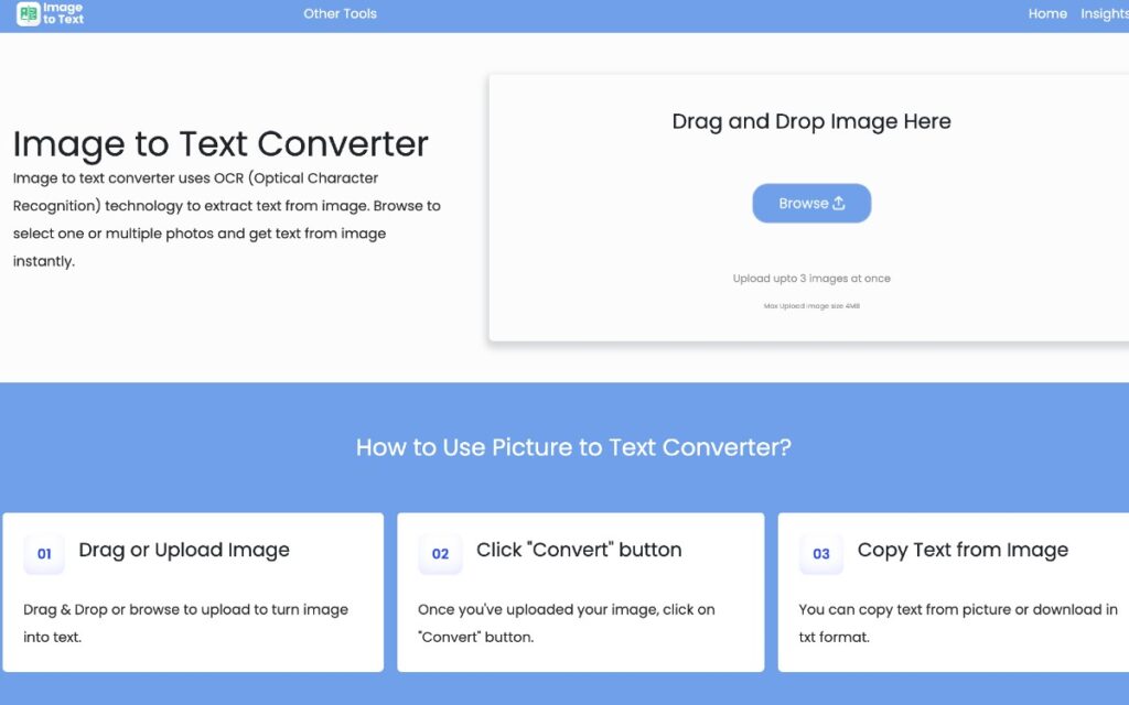Image to Text Converter: Extract Text from Image - AI Tools | AI Tools