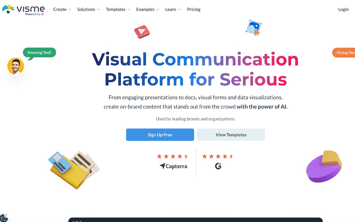 Visme: Cloud-Based Visual Communication Platform - AI Tools | AI Tools