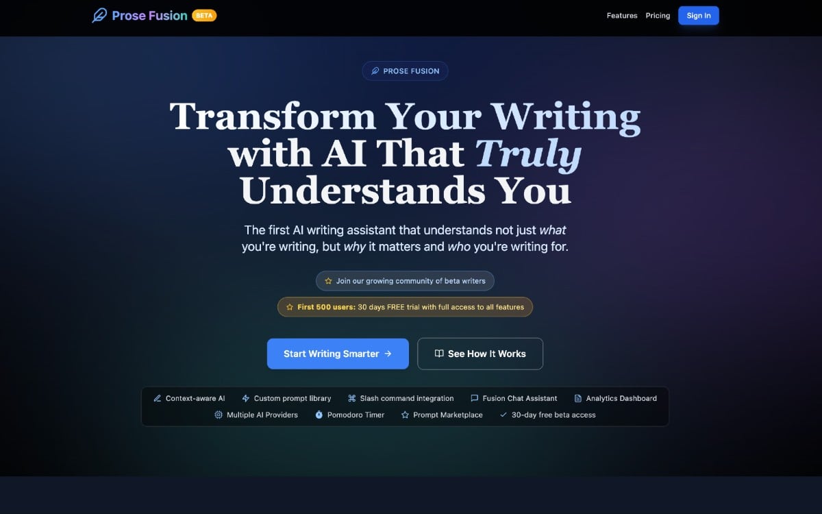 Prose Fusion